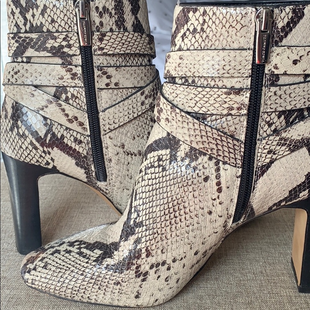 Vince Camuto Leather Ankle Boots